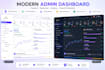 build a modern react admin dashboard UI
