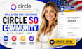 setup circle so circle online course circle online community circle so website