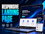 build a responsive landing page