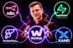 build a custom saas with weweb supabase and ai
