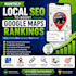 do monthly local SEO to boost google maps rankings
