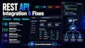 integrate or fix a rest API in your web application