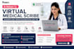 be your professional hipaa compliant virtual medical scribe