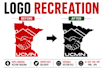 recreate and redraw your logo professionally