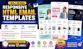 do aweber constant contact HTML mailchimp  klaviyo figma email design template