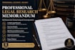 prepare a commercial legal research memorandum with case law