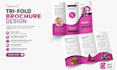 design a professional trifold brochure