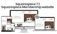squarespace 7 1 membership website redesign squarespace 7 1 subscription website