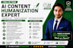 humanize ai content, rewrite chatgpt text, and improve readability