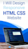 design responsive HTML CSS website fast