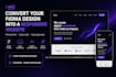 convert your figma design into a responsive website