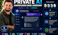 develop private ai knowledge base assistance with rag document retrieval