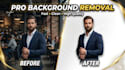 do professional background removal and transparent png