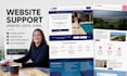 provide website support, updates, edits, and fixes