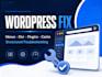 fix wordpress errors menus plugins and divi issues