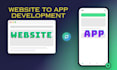 convert your website into an android app