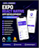 develop an expo react native app with a firebase backend