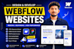 design a premium responsive webflow website
