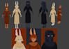 create low poly psx characters
