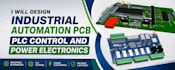 design industrial automation pcb plc control and power electronics