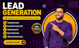 do targeted b2b lead genaration, verified email list building