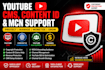 provide youtube cms, content id, mcn monetization and channel management