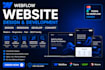 be your webflow expert, design or redesign webflow website, figma to webflow