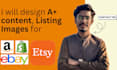 do listing design and a plus content design
