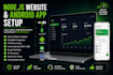 setup your nodejs website and android app
