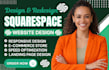 revamp update squarespace website design or redesign squarespace website SEO