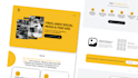 design a modern landing page in figma