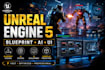 create unreal engine 5 blueprint gameplay systems, ai, UI, and prototypes