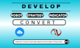 develop tradingview, mt4 mt5, ninjatrader and quantower strategies