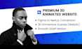 build your converting 3d animated website with gsap