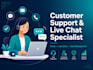 be your professional customer support and live chat agent