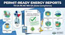 prepare permit ready tx ca pa nc wa ga energy reports