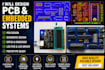 design pcb, esp32, embedded system, led pcb, led driver circuit, altium designer