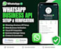 setup whatsapp business API, cloud API and meta verification