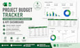 build a project budget tracker, expense management spreadsheet, KPI dashboard