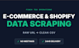 scrape shopify data into CSV