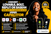 convert lovable bolt replit or base44 web app to android and ios using capacitor