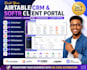 build airtable CRM, database, and softr client portal