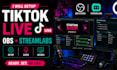 create custom animated tiktok overlays for livestreams and tikfinity