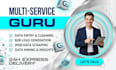 do bulk data scraping, data entry, data mining, lead generation asap