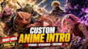 create an anime or vtuber intro debut video