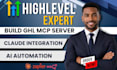 setup ghl mcp, ghl ai automation, ghl claude integration, ghl mcp server setup