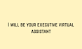executive personal virtual assistant
