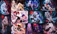 create high quality anime ai art, characters, custom scenes