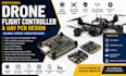 design drone flight controller uav pcb px4 stm32 esc dronecan autopilot board