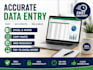 do accurate data entry